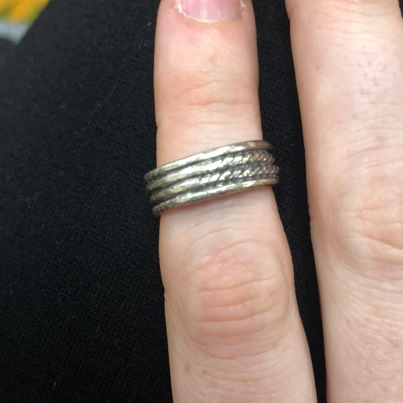 David Yurman X Collection ring with diamonds - Picture 4 of 4